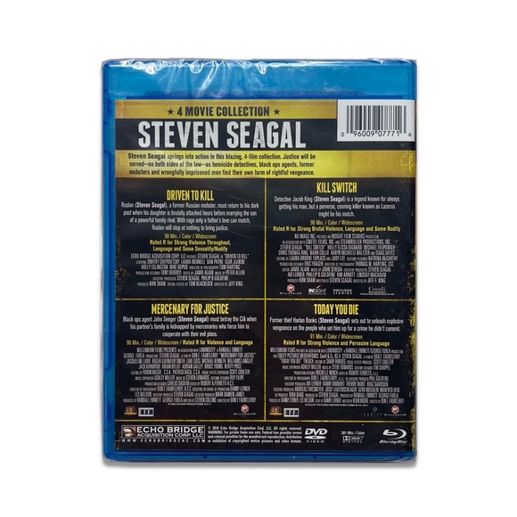 4 Steven Seagal Movie Collection - Picture 2 of 3